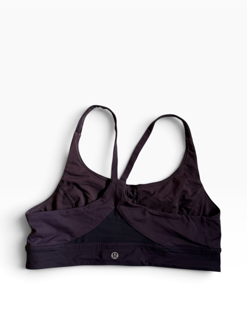 Lululemon Train Times Sports Bra in Black Currant